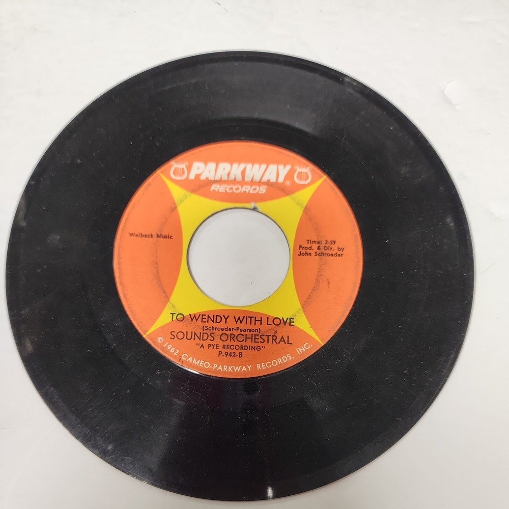 Sounds Orchestral: To Wendy With Love / Cast Your Fate To The Wind 45